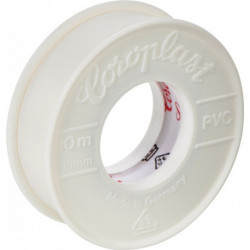 Ruban isolant électrique 302 blanc longueur 10 m largeur 15 mm rouleau COROPLAST (Par 20)