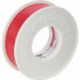 Ruban isolant électrique 302 rouge longueur 10 m largeur 15 mm rouleau COROPLAST (Par 20)