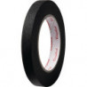 Adhésif toilé 800 noir longueur 25 m largeur 19 mm rouleau COROPLAST (Par 16)