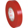 Ruban pour isolation électrique PVC 15mmx33m rouge