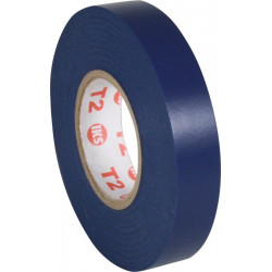 Ruban pour isolation électrique PVC 15mmx33m bleu