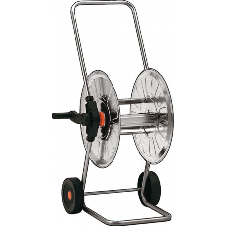 Dévidoir mobile pour tuyau 5350 raccord fileté 26,44 mm 3/4 po. tube d’acier/tôle d’acier galvanisé GEKA