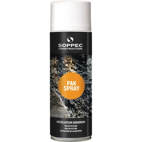 Détecteur d'hydrocarbures aromatiques blanc 500 ml bombe aérosol SOPPEC (Par 12)
