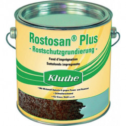 Primaire antirouille Rostosan® Plus brun rouge 2500 ml boîte KLUTHE (Par 2)