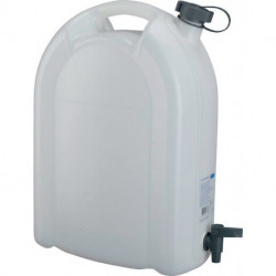 Jerricane à eau 20 l PE avec robinet de décharge HxlxP mm PRESSOL