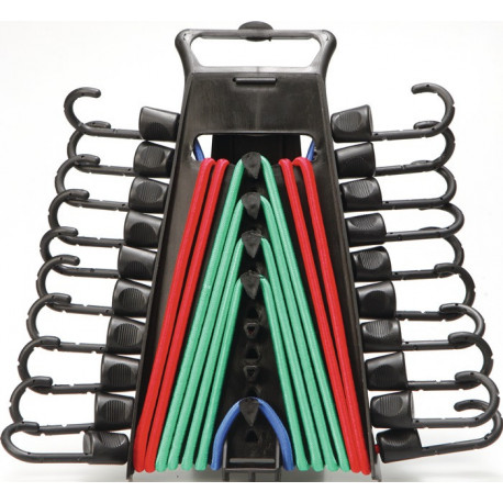 Set de serrage de bagages 10 pièces longueur 4 x 45/4 x 60/2 x 80 cm UNITEC