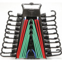 Set de serrage de bagages 10 pièces longueur 4 x 45/4 x 60/2 x 80 cm UNITEC