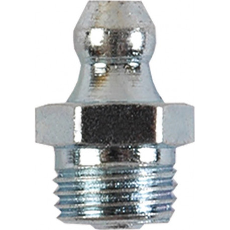 Embout de graissage conique H1 DIN71412 M8 x 1 mm forme A SW 9 mm 6 pans set SAM (Par 100)