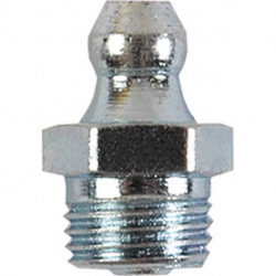 Embout de graissage conique H1 DIN71412 M10 x 1 mm forme A SW 11 mm 6 pans set S (Par 100)