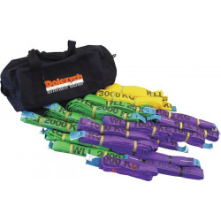 Kit d’élingues rondes DIN EN 1492-2 20 pièces DOLEZYCH