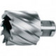 Couronne de carrotage D.14mm HSS Prof. coupe .30mm Weldon RUKO