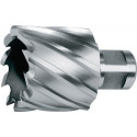 Couronne de carrotage D.17mm HSS Prof. coupe .30mm Weldon RUKO