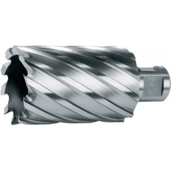 Couronne de carrotage D. nominal 12 mm HSS profondeur de coupe 55 mm Weldon RUKO