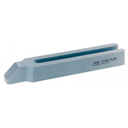 Bride à fourche no. 6315GN largeur de la fente 22 mm longueur 315 mm pour vis de serrage M20, M22 AMF
