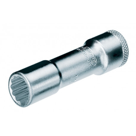 Jeu de clés à douille D 30 L 3/8 po. 12 pans ouv. de clé 22 mm longueur 635 mm