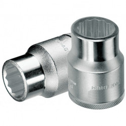 Jeu de clés à douille D32 3/4 po. 12 pans ouv. de clé 41 mm longueur 625 mm GED