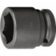 Jeu d'embout de clé à douille forte démult. K 32 3/4 po. ouv. de clé 24 mm L. 50 mm