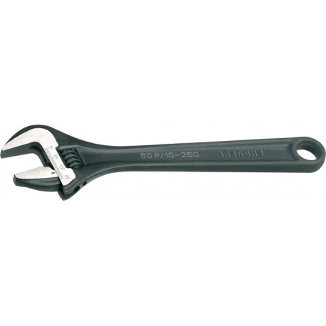 Clé à molette 60 P 8 maxi. 25 mm longueur 205 mm avec Degrésuation de réglage GEDO