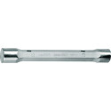 Clé à douilles double 626 ouv. de clé 24 x 27 mm longueur 195 mm Massif D. de pe