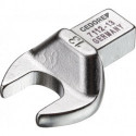 Outil à emmancher à mâchoire 7112-18 ouverture de clé 18 mm 9 x 12 mm acier CV G