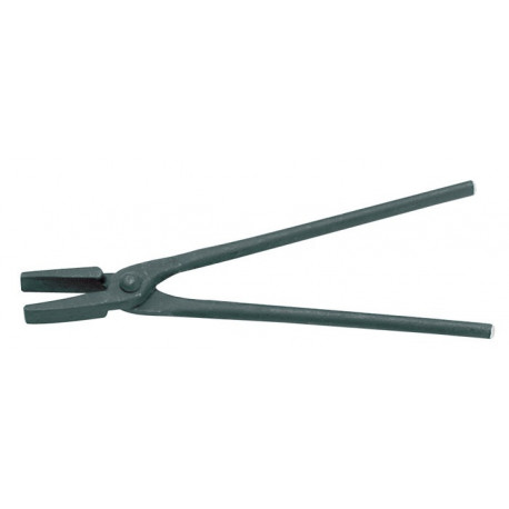 Pince de forgeron longueur 400 mm mâchoire plate noire GEDORE