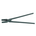 Pince de forgeron longueur 500 mm mâchoire plate noire GEDORE