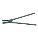 Pince de forgeron longueur 400 mm mâchoire ronde noire GEDORE
