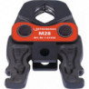 Mâchoire de presse Compact M 19 kN largeur nominale 28 mm métal/métal non ferreu
