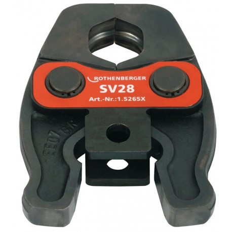Mâchoire de presse Compact V/SV 19 kN largeur nominale 22 mm métal/métal non fer