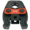 Mâchoire de presse Compact V/SV 19 kN largeur nominale 28 mm métal/métal non fer