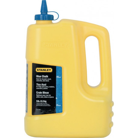 Craie pour fil à tracer 1000 g bleu imperméable à l’eau peu soluble Bouteille e