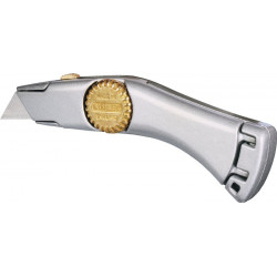Couteau en titane longueur totale 185 mm rétractable emballage pour libre-servic