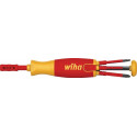 Porte-embouts à chargeur 38610 6 pièces fente/PH isolé VDE WIHA