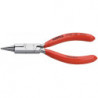 Pince à cintrer de bijoutier longueur 130 mm chromé revêtement en plastique KNIP