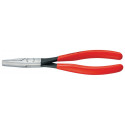 Pince de montage DIN ISO 5743 longueur 200 mm forme 0 poli revêt. en plastique pointe droite KNIPEX