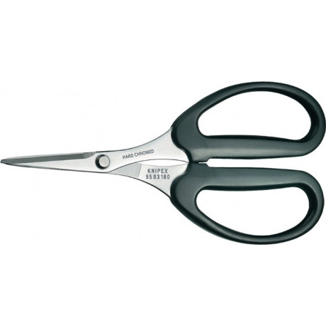 Cisaille longueur totale 160 mm L. de coupe 42 mm chromé p. fibre en KEVLAR KNIPEX