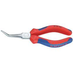 Pince à aiguilles longueur 160 mm coudé à 45 deTaille chromé gaines multicomposant