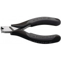 Coup. frontale pour l'electronique DIN ISO 9654 longueur 115 mm forme 1 fac. oui, petit for. poli miroir gaines multicomposant KNIPEX