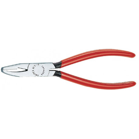 Pince à gruger le verre DIN ISO 5743 L. 160 mm largeur de mors 9,5 mm tête polie revêt. en plastique KNIPEX