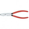 Pince à gruger le verre DIN ISO 5743 L. 160 mm largeur de mors 9,5 mm tête polie revêt. en plastique KNIPEX