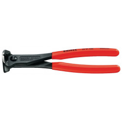 Pince coupante frontale DIN ISO 5748 longueur totale 200 mm revêtement en plastique KNIPEX