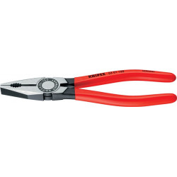 Pince universelle longueur 160 mm poli revêt. en plastique KNIPEX