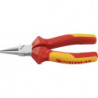 Pince à becs ronds longueur 160 mm pince chromée gaines multicomposant PROMAT