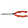 Pince téléphone longueur totale 160 mm poli revêt. en plastique rond plat KNIPEX