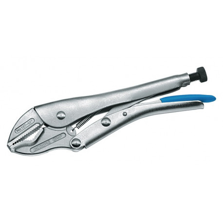 Pince-étau DIN 5234 Forme A longueur totale 230 mm enverg max. 32 mm laqué bleu acier au chrome-vanadium GEDORE