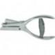 Pince de contrôle longueur 145 mm poinçonnage rond/3 mm