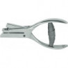 Pince de contrôle longueur 145 mm poinçonnage rond/3 mm