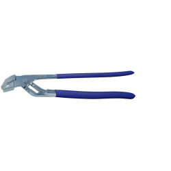 Pince multiprises longueur 250 mm envergure 10-36 mm chromé revêt. plastique avec charnière cannelée PROMAT