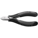 Pince coupante latérale électronique longueur 115 mm forme 1 facette oui poli mi