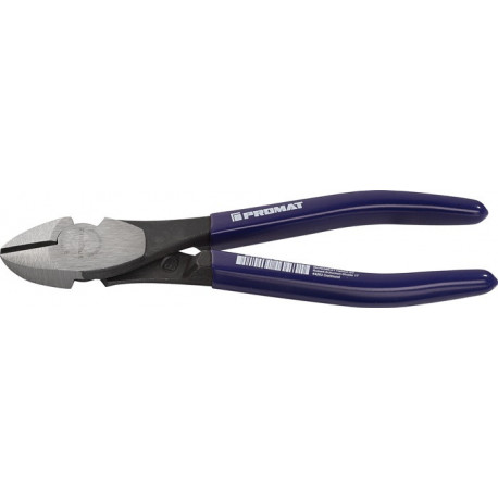 Coupeuse latér. diag. à forte démultipl. longueur 200 mm poli pour corde piano r